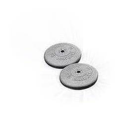 York Set of Vinyl Weight Discs - 2 x 10kg